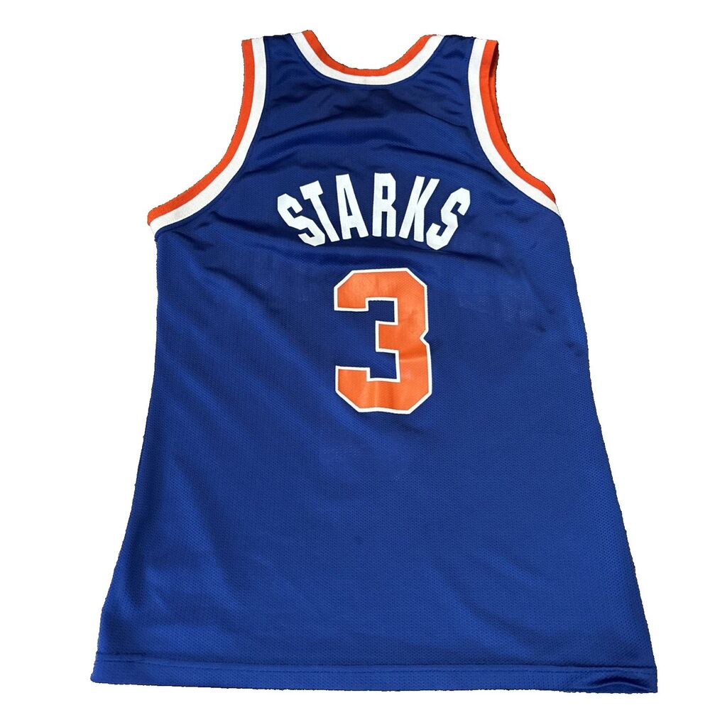 VTG 90’s Champion New York Knicks John Starks NBA Jersey size 36